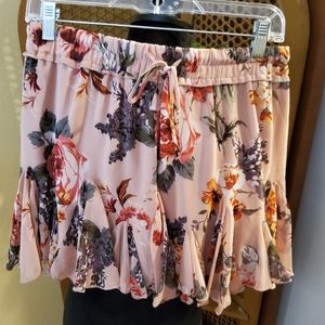 Vici |  NWOT Floral Drawstring Skirt - Size L